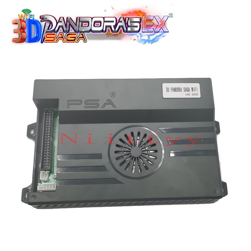 Gaming Console Station - NOVO Console Arcade 3D Pandora saga10000