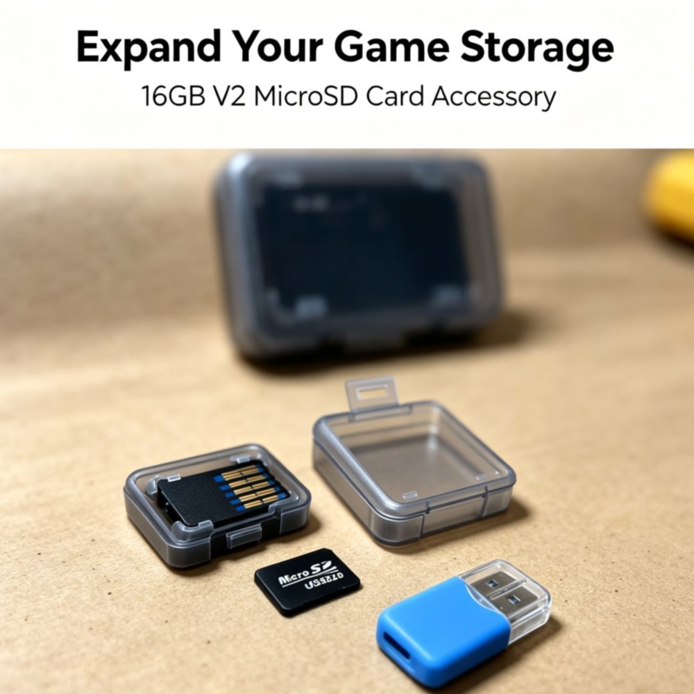 Gaming Console Video - Novo Cartão MicroSD Portátil 16GB Versão
