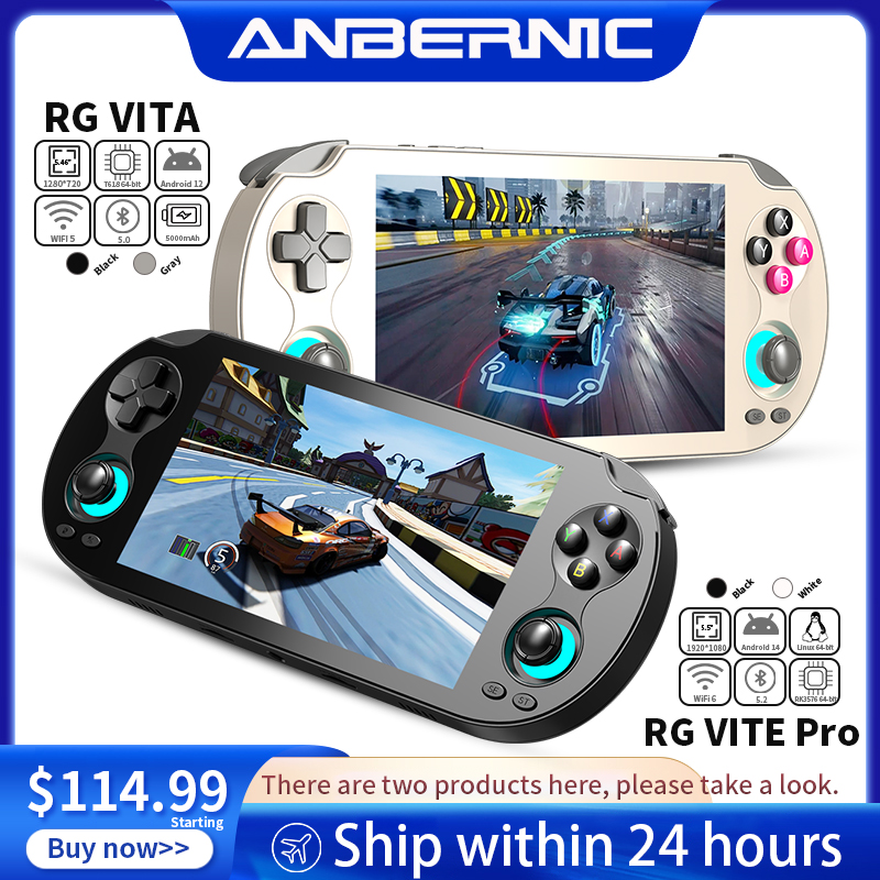 Gaming Console Android - Console de Jogos Portátil ANBERNIC RG
