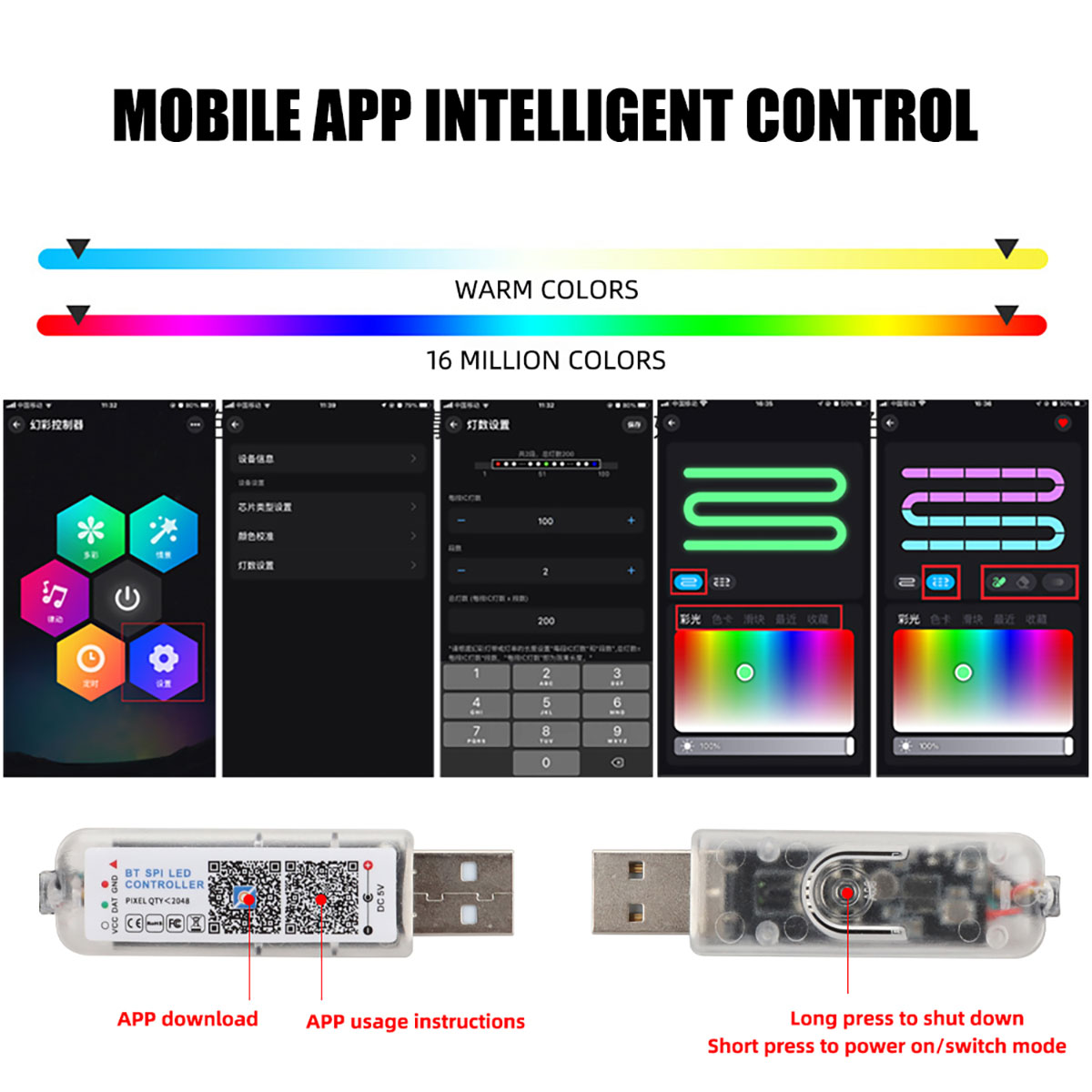 Led clarabóia teto solar do ca - Led Gaming Light Strip avaliação e preço