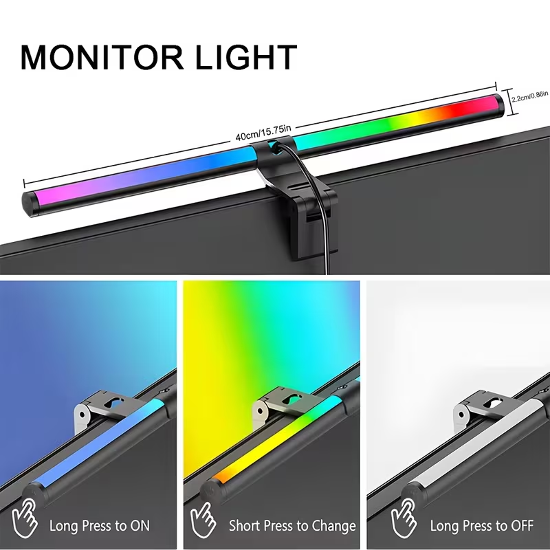 Barra de Luz LED para Monitor  - Led Gaming Light Strip avaliação e preço