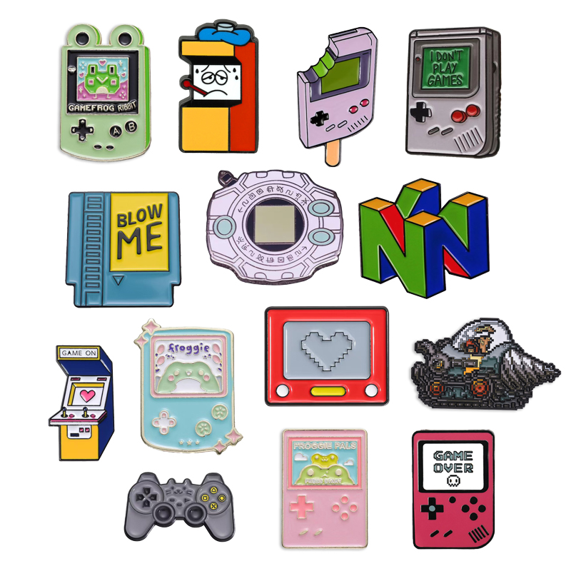 Pino de console de jogo digita - Gaming Console Old School avaliação e preço