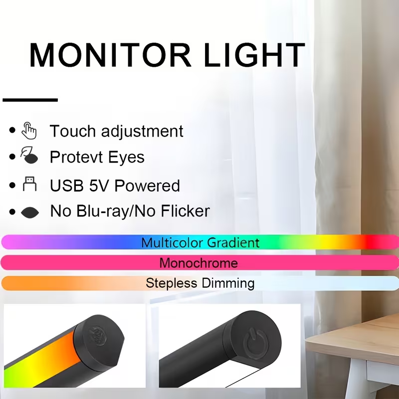 Luz LED USB 5V para Monitor de - Led Gaming Light Strip avaliação e preço