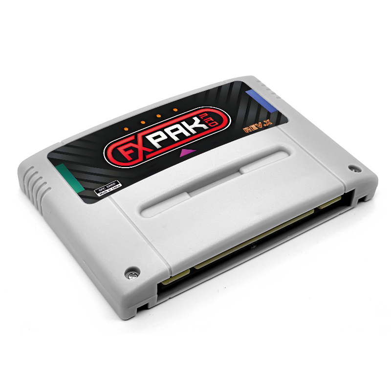 Novo cartucho de jogo FXPAK Pr - Gaming Console Video avaliação e preço