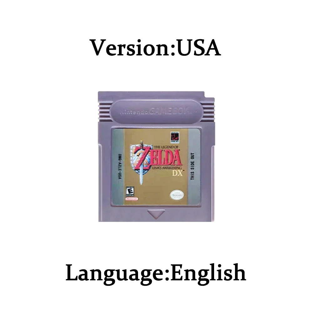 Cartucho de Jogo Zelda GBC 16  - Gaming Console Video avaliação e preço