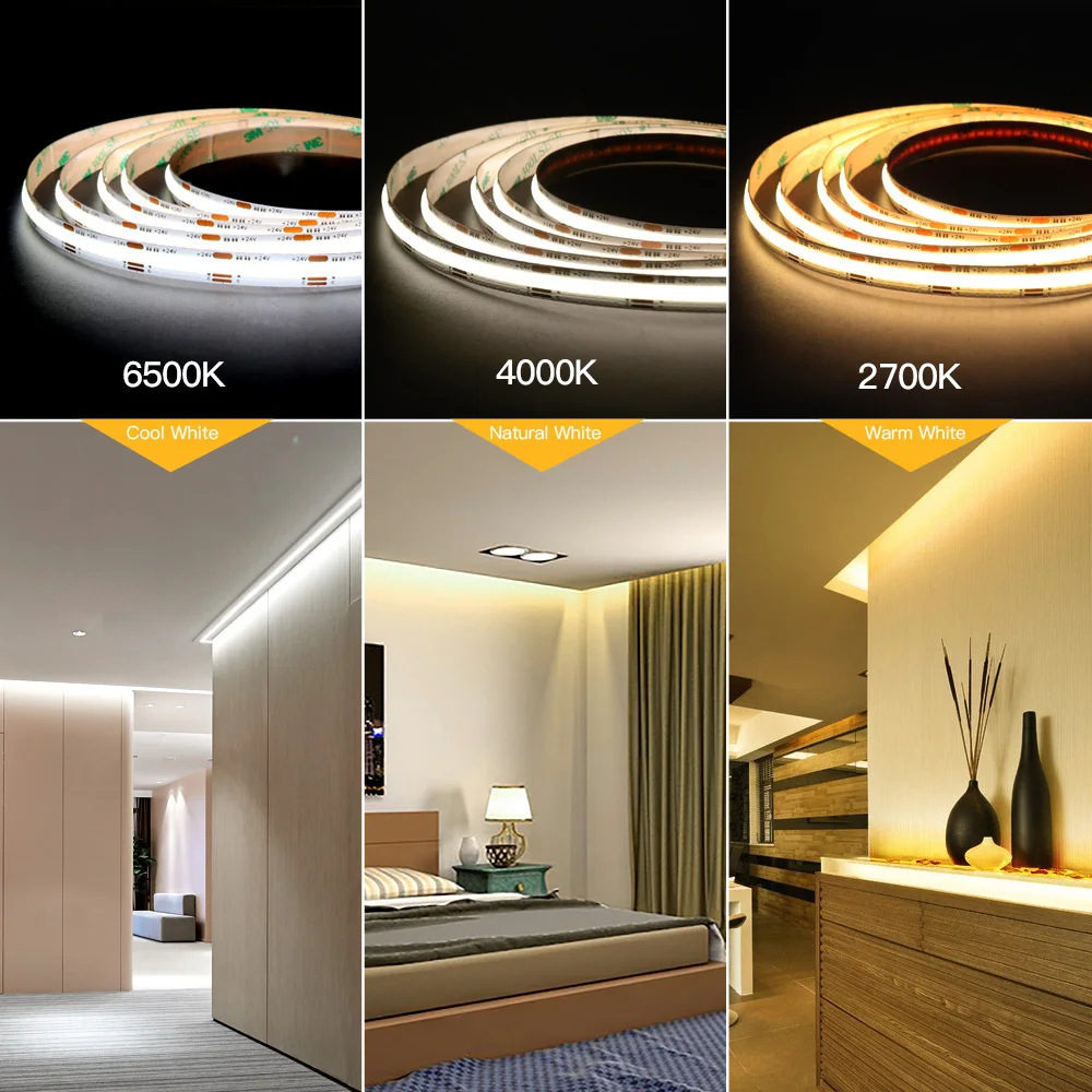Luz LED COB CCT Tuya Zigbee 24 - Led Gaming Light Strip avaliação e preço