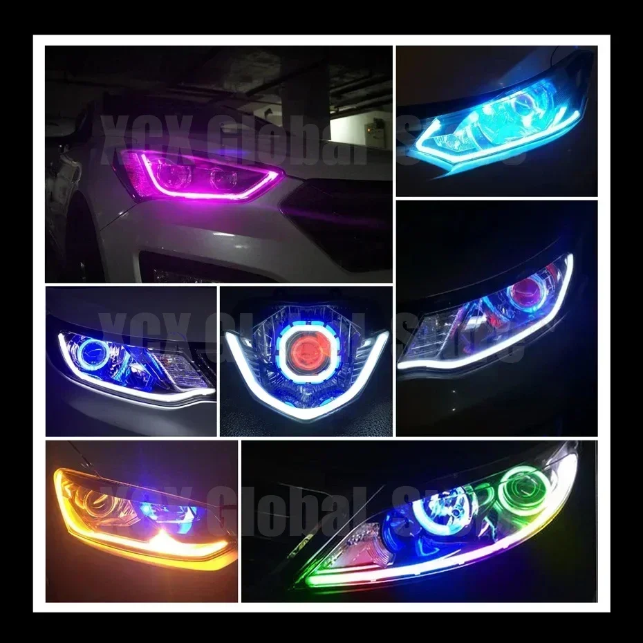 Sinfonia drl carro led luz de  - Led Gaming Light Strip avaliação e preço