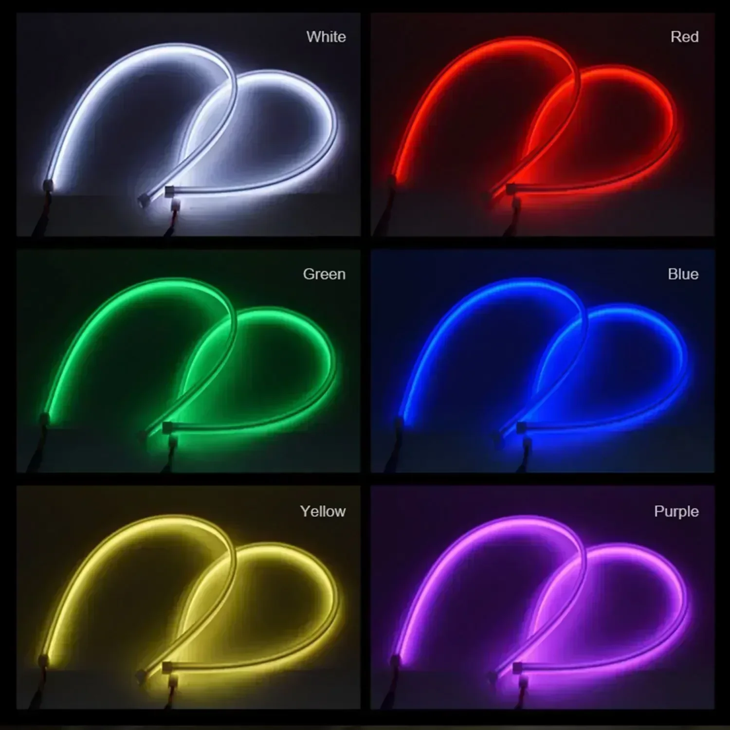 Sinfonia drl carro led luz de  - Led Gaming Light Strip avaliação e preço