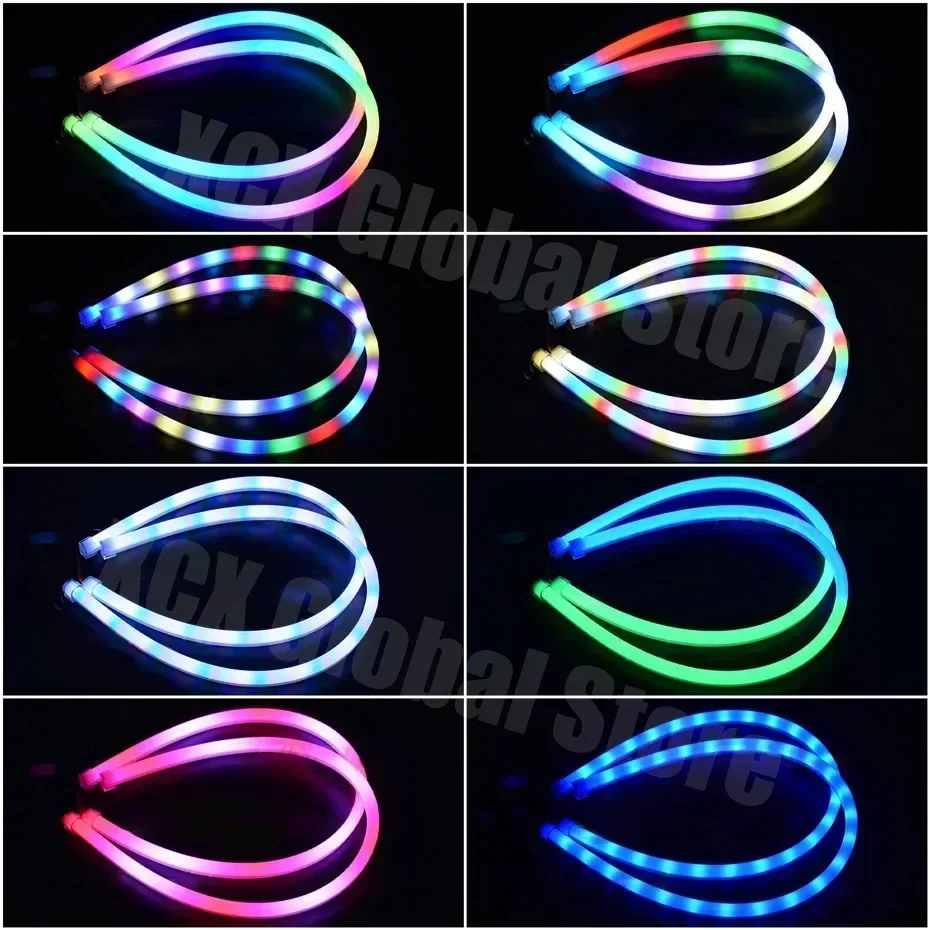 Sinfonia drl carro led luz de  - Led Gaming Light Strip avaliação e preço
