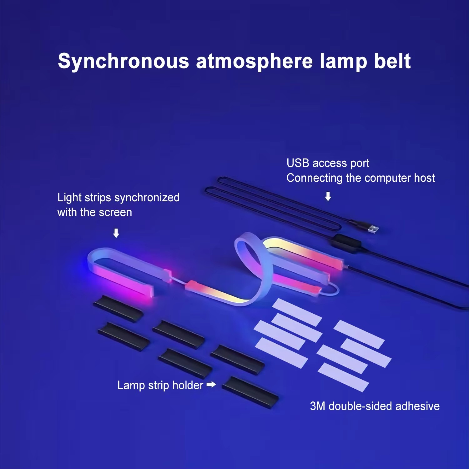 Fita de Luz RGB para Jogos, Il - Led Gaming Light Strip avaliação e preço