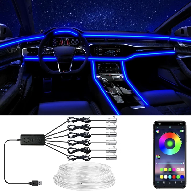 Luzes de fio el flexíveis com  - Led Gaming Light Strip avaliação e preço