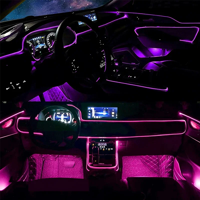 Luzes de fio el flexíveis com  - Led Gaming Light Strip avaliação e preço