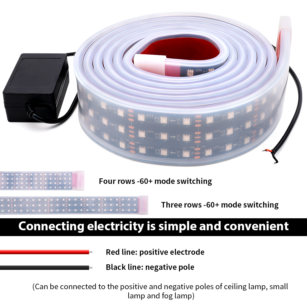 Barra de Luz LED DRL 24V para  - Led Gaming Light Strip avaliação e preço