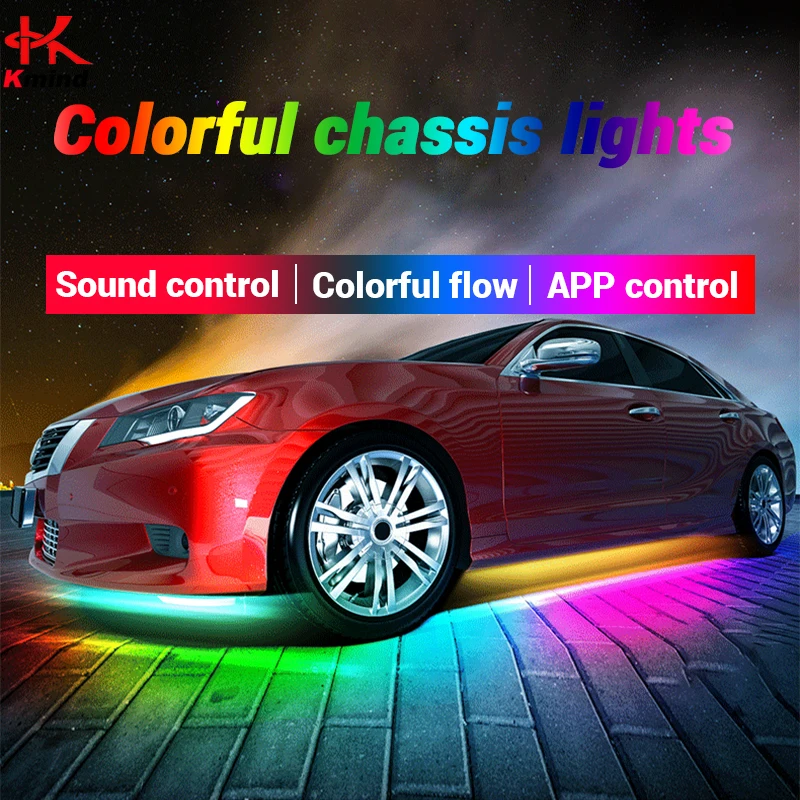 Carro underglow neon luzes led - Led Gaming Light Strip avaliação e preço
