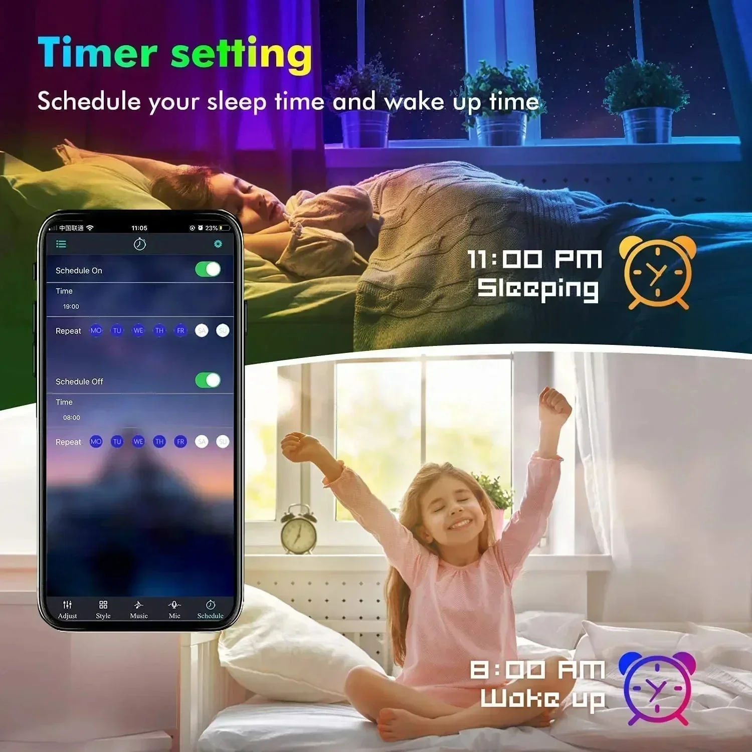 Faixa de luz led rgb inteligen - Led Gaming Light Strip avaliação e preço