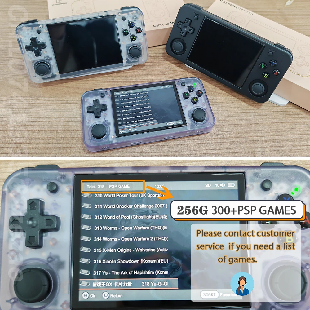 ANBERNIC RG35XX H Consoles por - Gaming Console Android avaliação e preço
